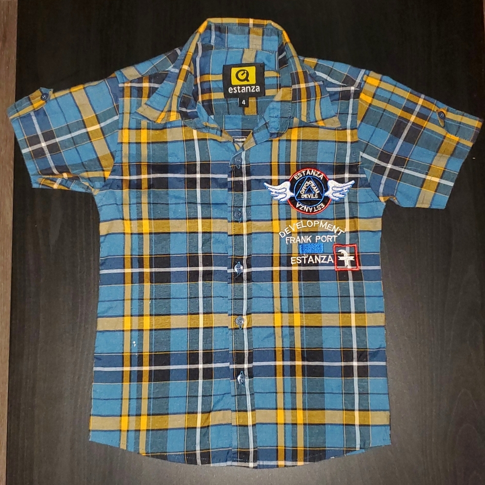 Kids Button Shirt